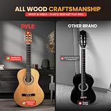 Pyle 76 cm 1/4 Size Classical Acoustic Guitar for Kids Right-Handed view 5