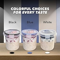 Overnight Oats Container with Lids