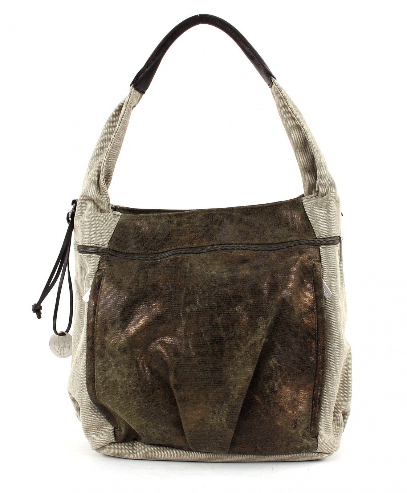 Lassig Casual Hobo Bag (Olive Beige)