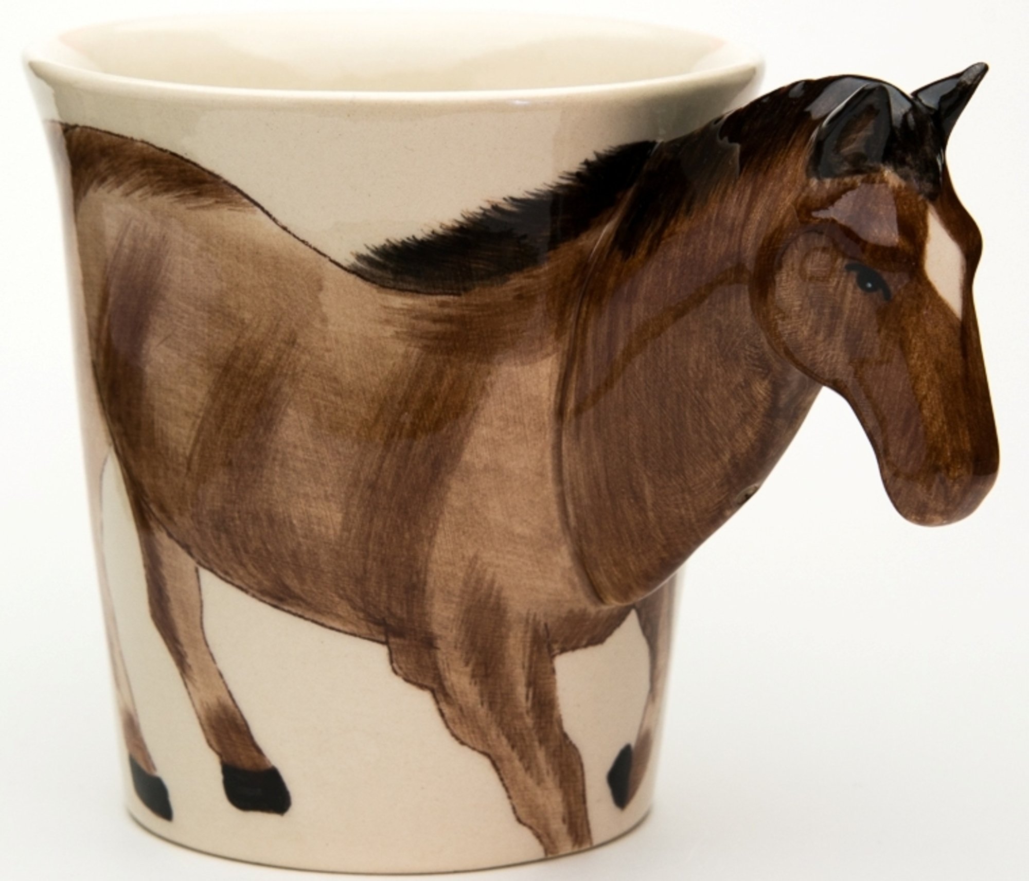 b2see 3D Ceramic Mug Cup With Themed Picture Pferd
