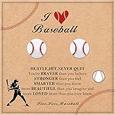 DORANA S925 Sterling Sliver Sports Earrings Stud for Teen Girls Women Baseball/Soccer/Volleyball/Basketball/Softball/Football Hypoallergenic Stud Earrings Game Day Jewelry Gift