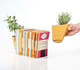 Suck UK Plant Pot Bookends | Quirky Decorative Bookends Set of 2 view 3