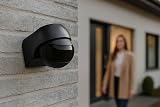 SEBSON PIR Sensor Outdoor IP44 Wall Mounted 12m 180° Anthracite view 8