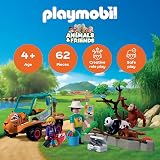Playmobil Animals & Friends Zookeeper with Vehicle 72072 Tiger Head Design view 2