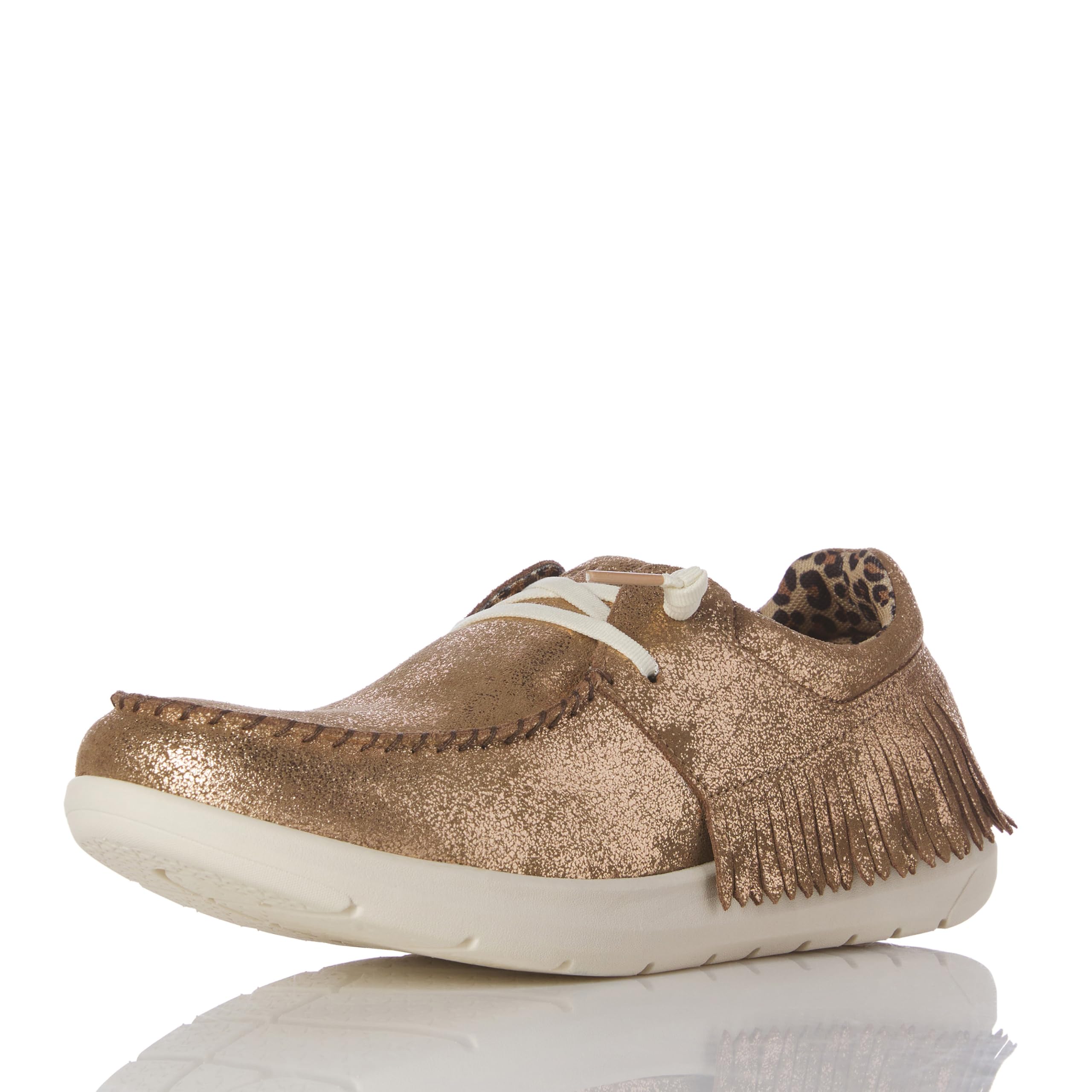 ARIAT Women's Hilo Fringe - Foiled Rose, 7.5 Medium Image