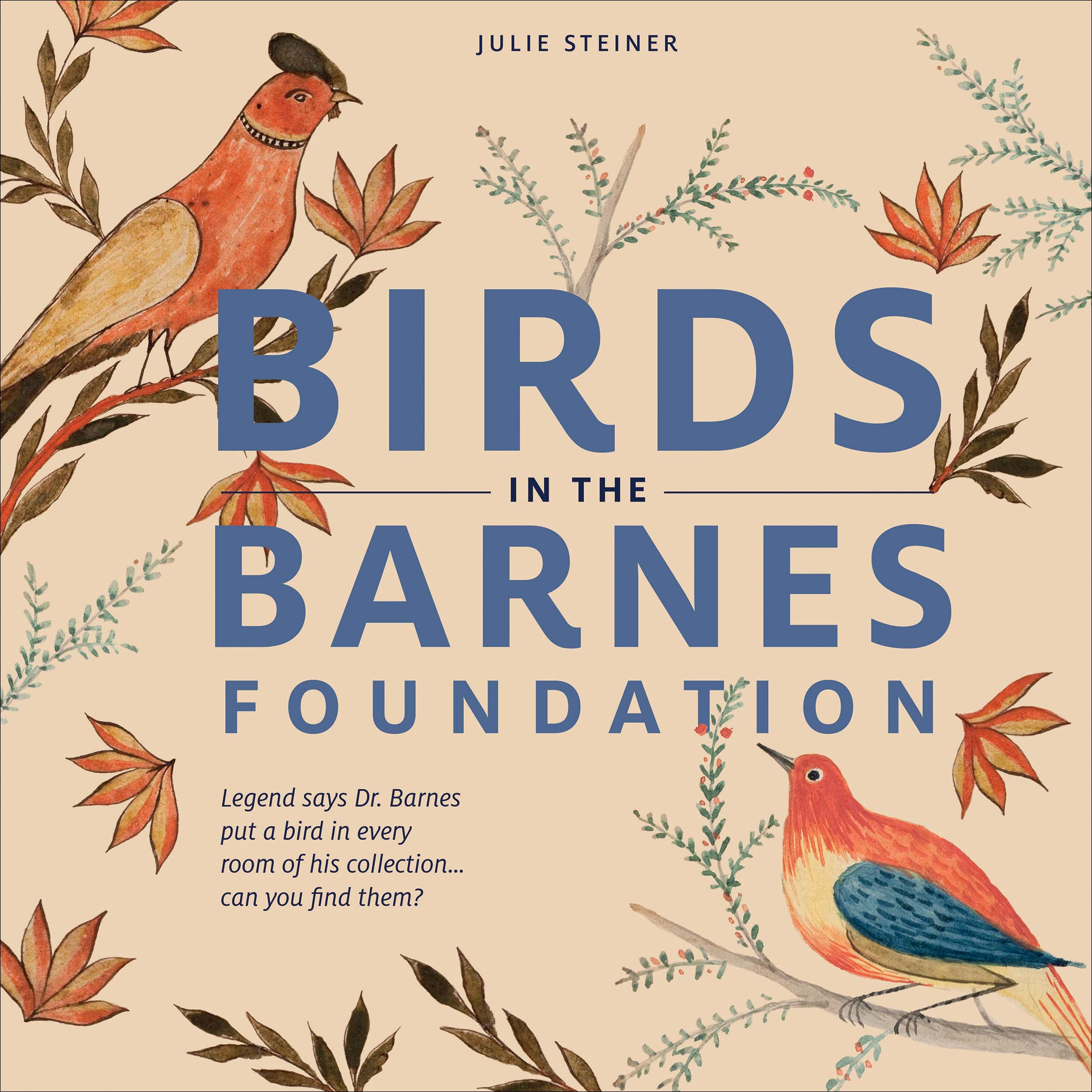 Birds In The Barnes Foundation Julie Steiner 9780764359057