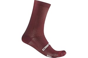 CASTELLI Men’s Espresso 18 Sock, Moisture Wicking Performance Cycling Apparel Sock for Road & Gravel Biking