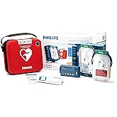 Philips HeartStart Home AED Defibrillator with Training Pads Cartridge, M5068A-C02