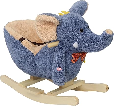 triceratops rocking horse