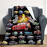 Lightning McQueen Blanket Super Soft Flannel Throw