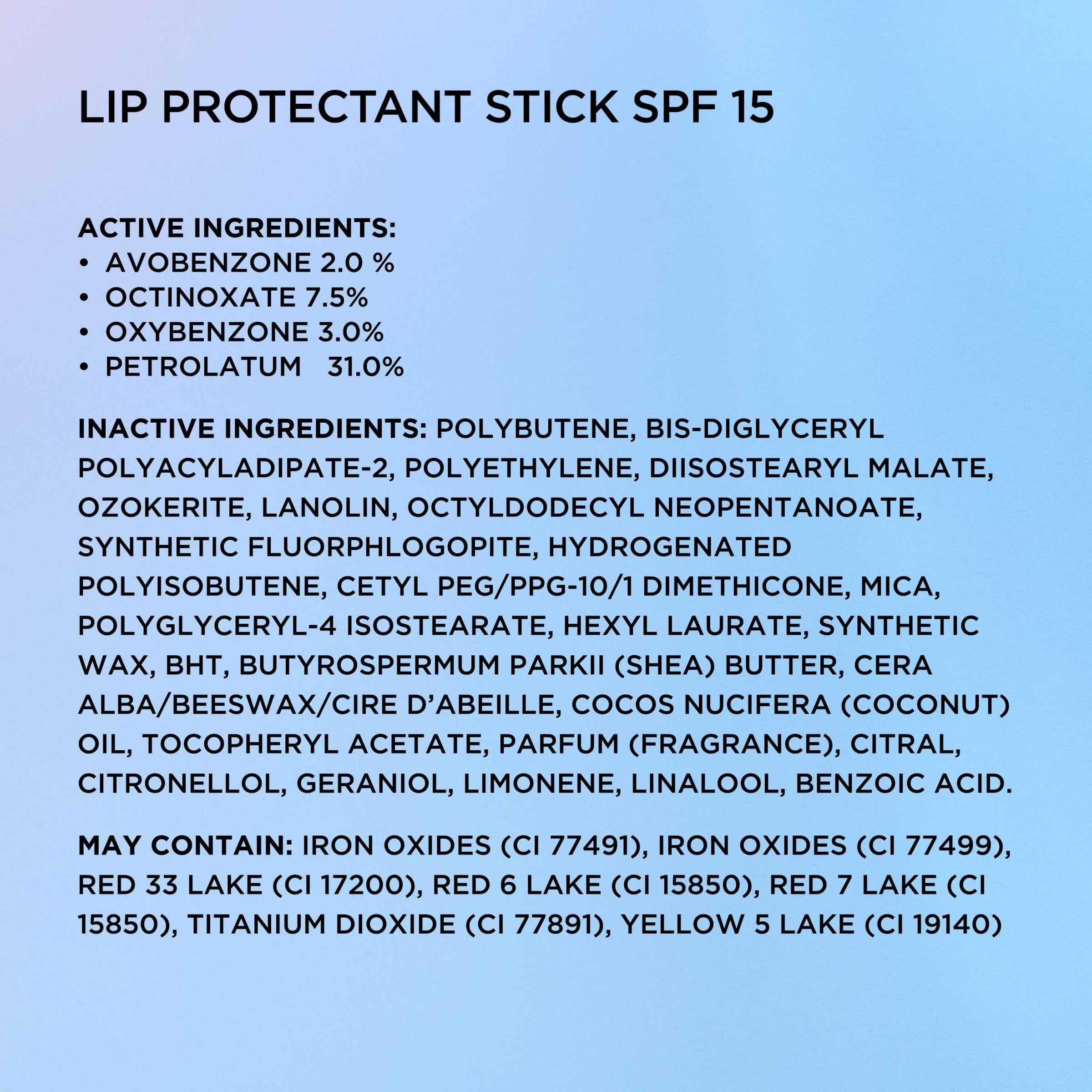 Elizabeth Arden Eight Hour Cream Lip Protectant Stick, SPF 15 Sunscreen Balm, Moisturizer for Dry, Cracked Lips with Shea Butter, Coconut Oil & Vitamin E, 0.13 oz