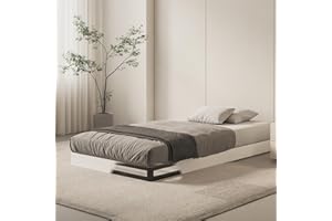 Oykomuc Twin Box Spring Bed Base, 5 Inch Low Profile, 1500 LBS Heavy Duty Metal Mattress Foundation with Fabric Cover, Easy Assembly, Quiet Noise Free, Non Slip