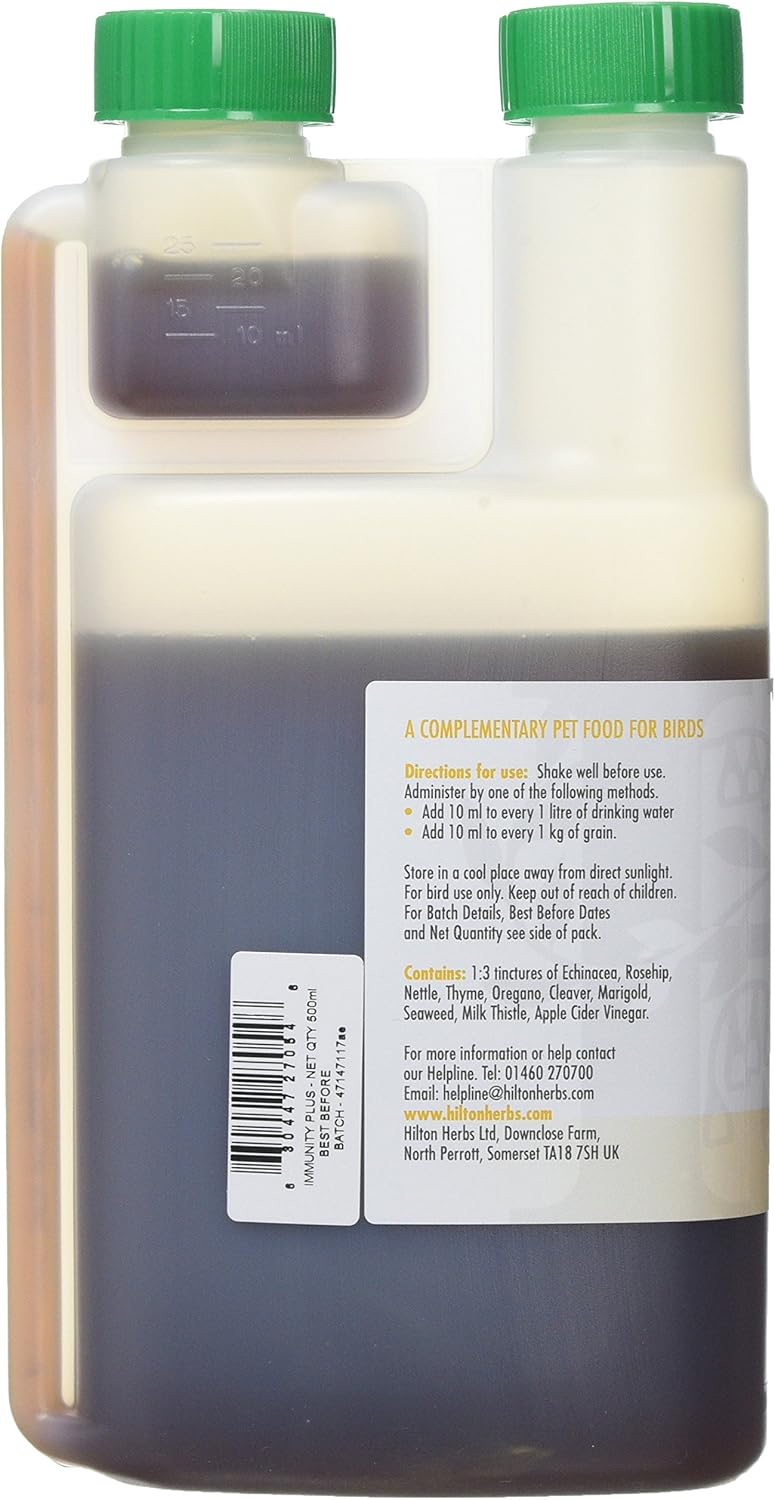 Hilton Herbs Pigeon Immunity Plus 500 ml, Natural - Image 3