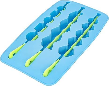 Amazon Com Fairly Odd Novelties Kabob Ice Cube Tray With Stir Sticks Skewers Kitchen Dining