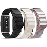 Tensea 3 Packs Nylon Sport Band Compatible with Hume &ndash; Breathable Loop Strap, Comfortable Wristband, Quick-Dry Replacement Watchband Accessories for Men Women