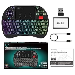 Rii X8 Mini Keyboard,2.4GHz Portable Wireless
