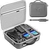 Gaekol Mavic 4 Pro Case, Portable Travel Carrying Bag for DJI Mavic 4 Pro Creator Combo & RC PRO 2 Controller, PU Shoulder Storage Bag (Case Only)