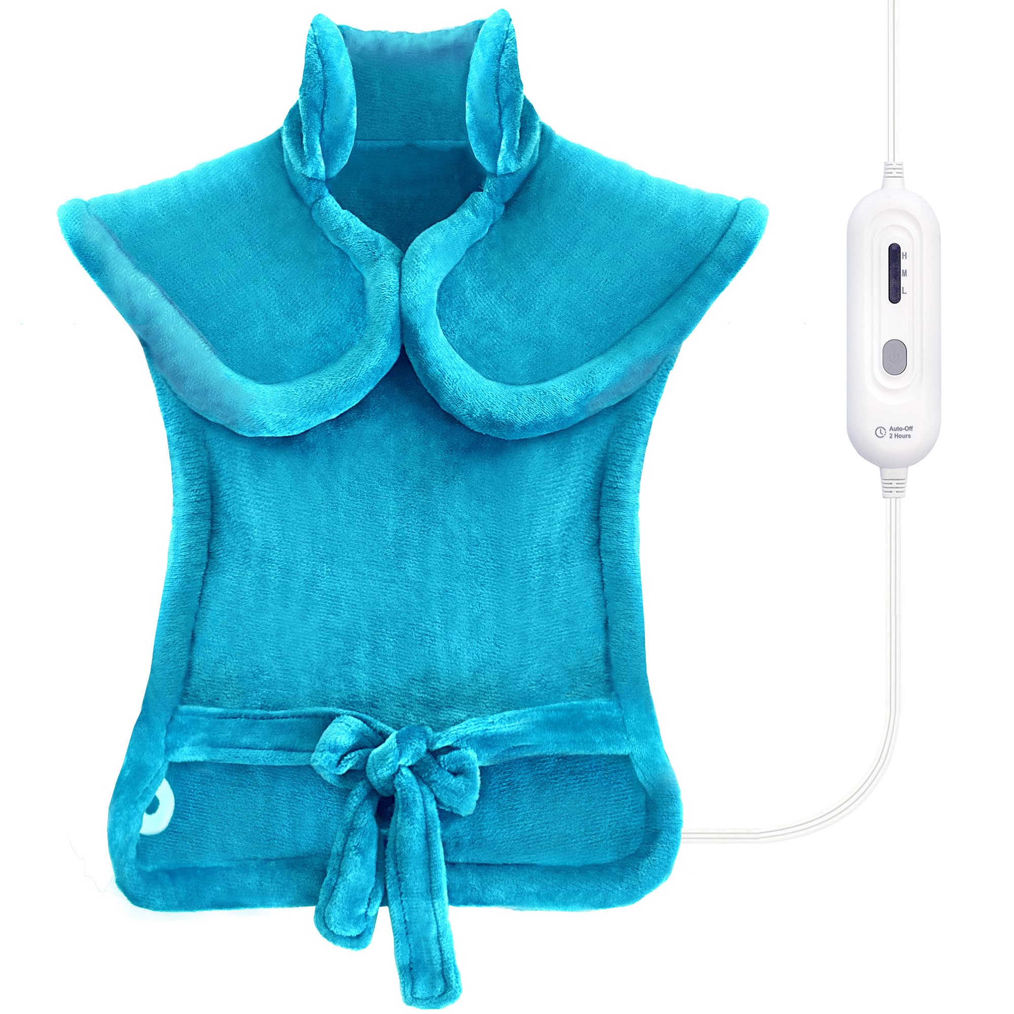 Photo 1 of *UNTESTED*
Tefici Heating Pad for Back Pain,Birthday Valentines Day Gifts for Her Him,FSA Eligible HSA Approved,24'' x33''Fast Heating,Electric Heat Pad, 2H Auto-Off,Neck and Shoulder Heat Pad,ETL Certified,Blue