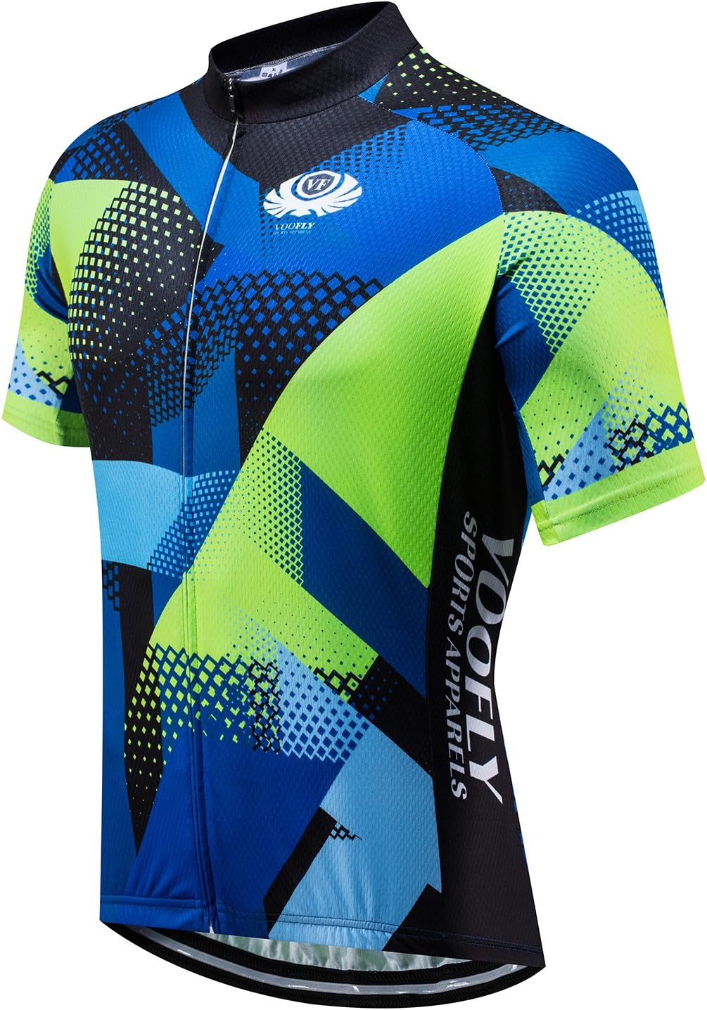 voofly Men's Cycling Jersey Set Men Short Sleeve Compression Bike Shorts Gel Padded Biking Clothing : Clothing