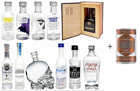 Vodka Probierset - 11 verschiedene Vodka
