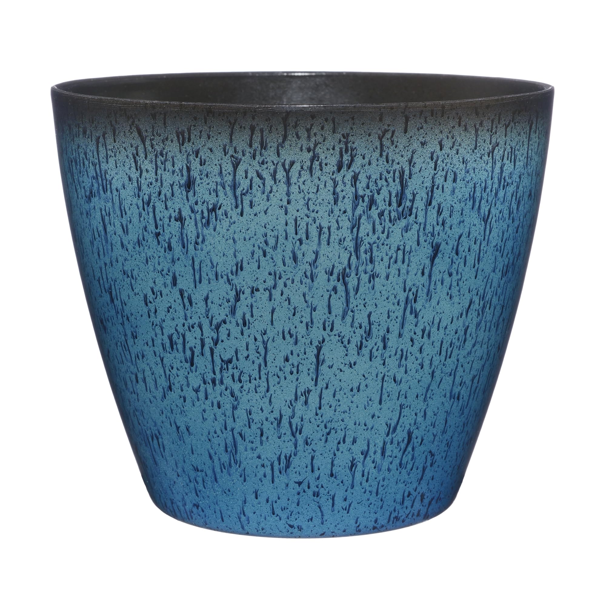 Classic Home & Garden Planter, Resin, Indigo, 8 Inches — image 1