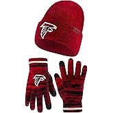 Ultra Game Youth NFL Official Super Soft Marl Knit Winter Beanie Knit Hat with Extra Warm Touch Screen Gloves