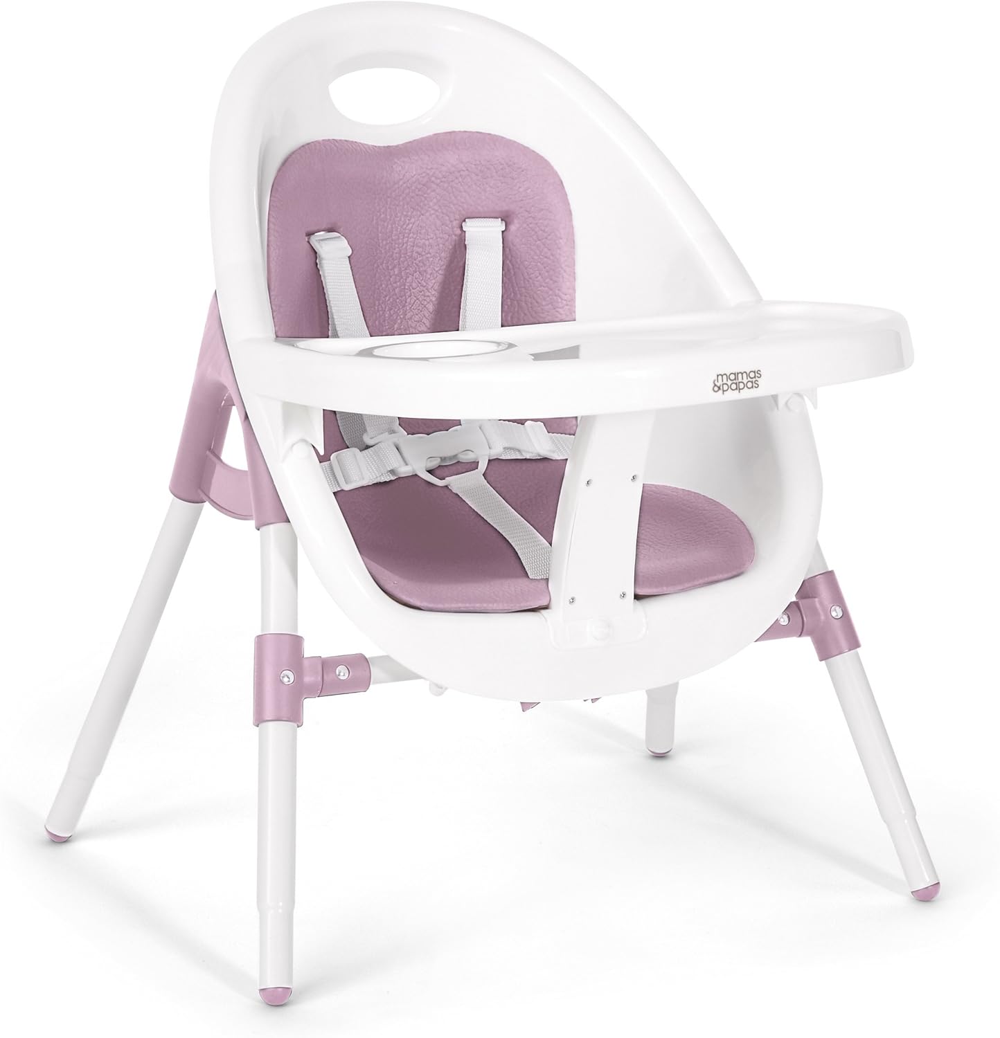 mamas and papas pink high chair