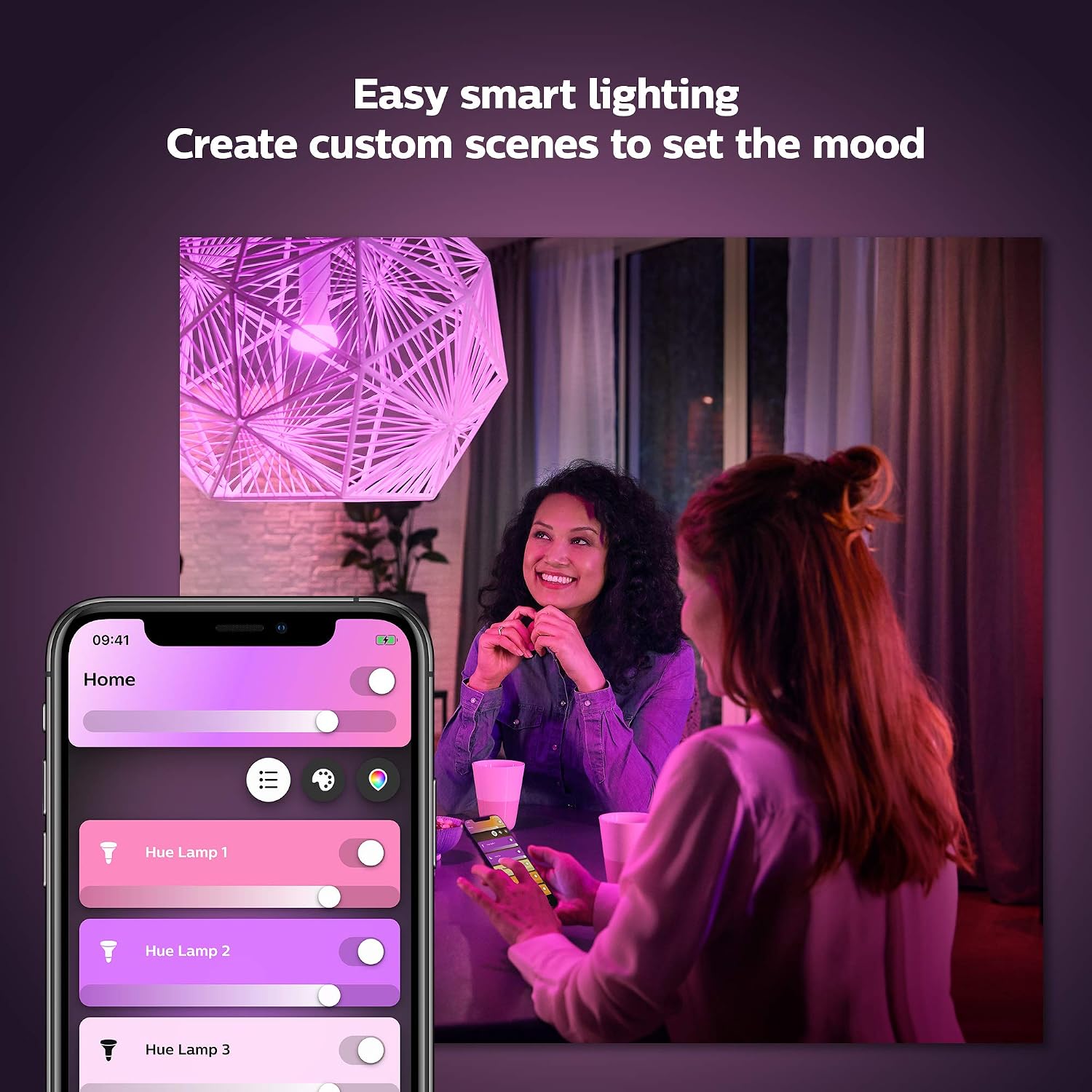 Philips Hue Bulbs, Synthetics, 28.5 W, White, 3 Count (Pack of 1) - Image 5