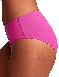 CRZ YOGA Bikini Bottoms for Women Mid Rise Full