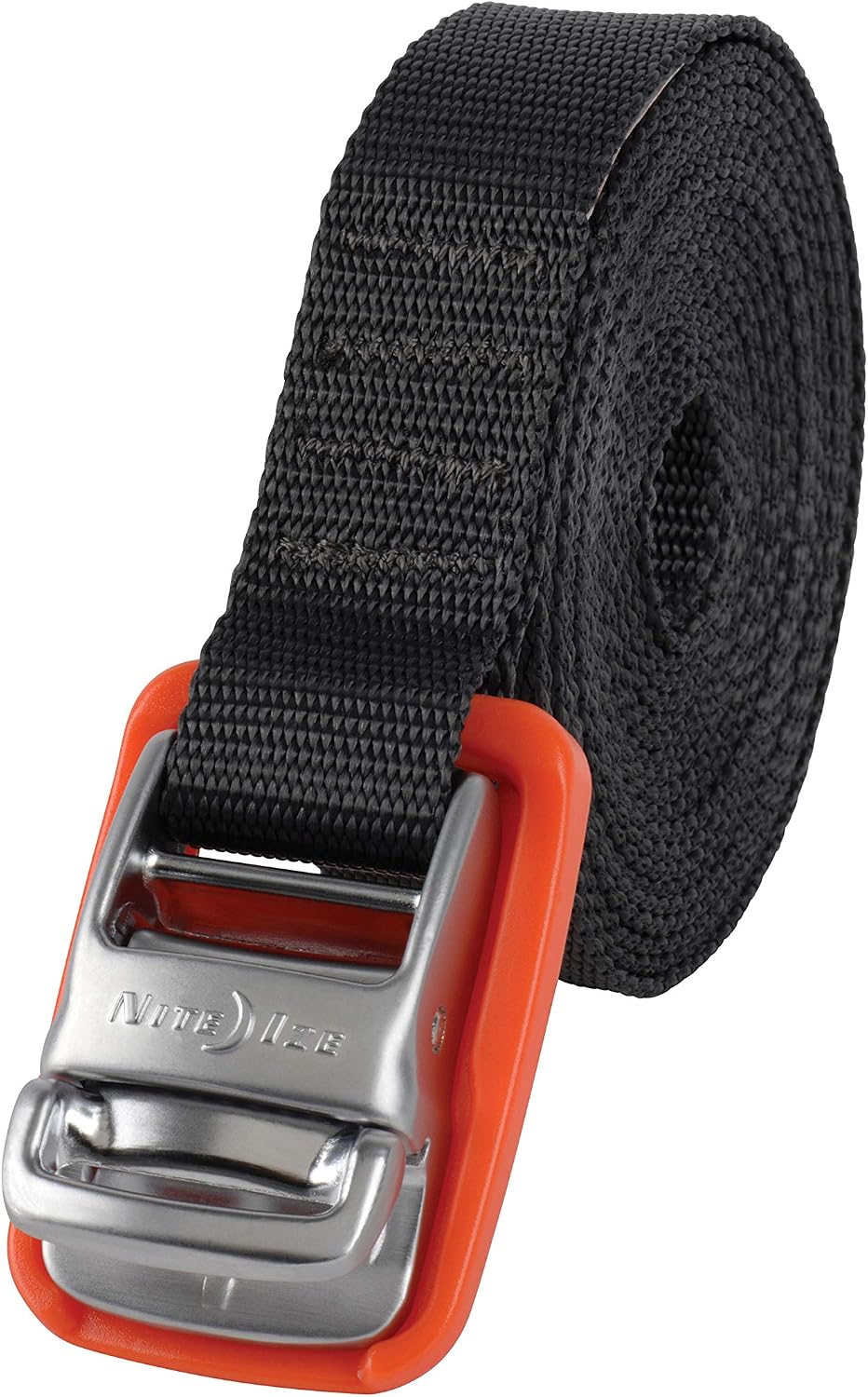Nite Ize Unisex's Cam Jam Tie Down Strap, Orange/Black, 12 ft - Image 3
