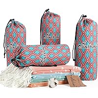 4 Packs Turkish Beach Pool Towels Sand Free Quick Dry Oversized Extra Large Bulk Swim Blanket Set Adult Clearance Carnival Cr
