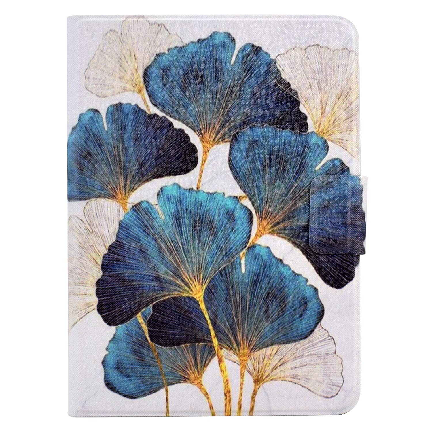 Bspring Case Fits 6" All-New Kindle11th Generation 2022/2024, Ultra Lightweight PU Shell Cover with Auto Wake/Sleep for kindle 2022,Leaves