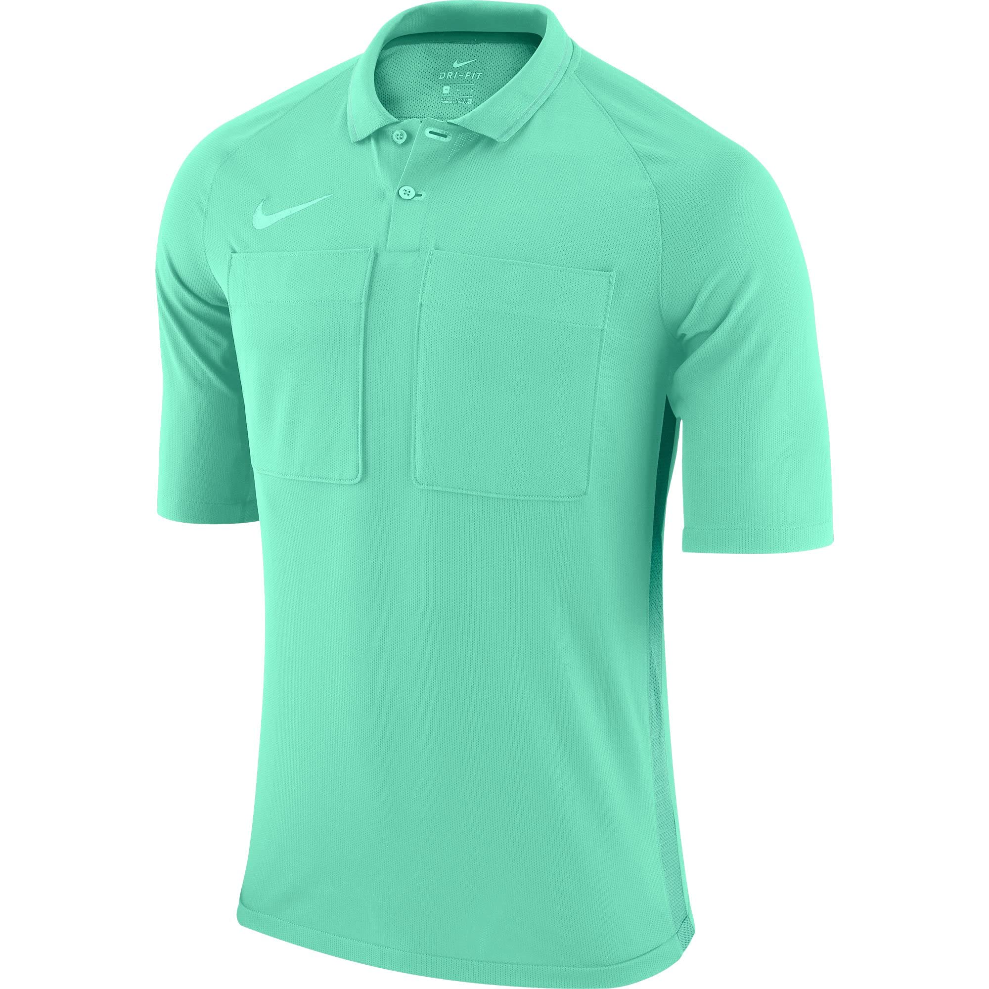 Nike Men's Dry Referee Top S/S Referee Jersey, Mens, AA0735-354, Hyper Turq/Green Glow/Hyper Turq., XS