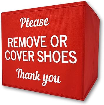 disposable shoe cover box for realtors