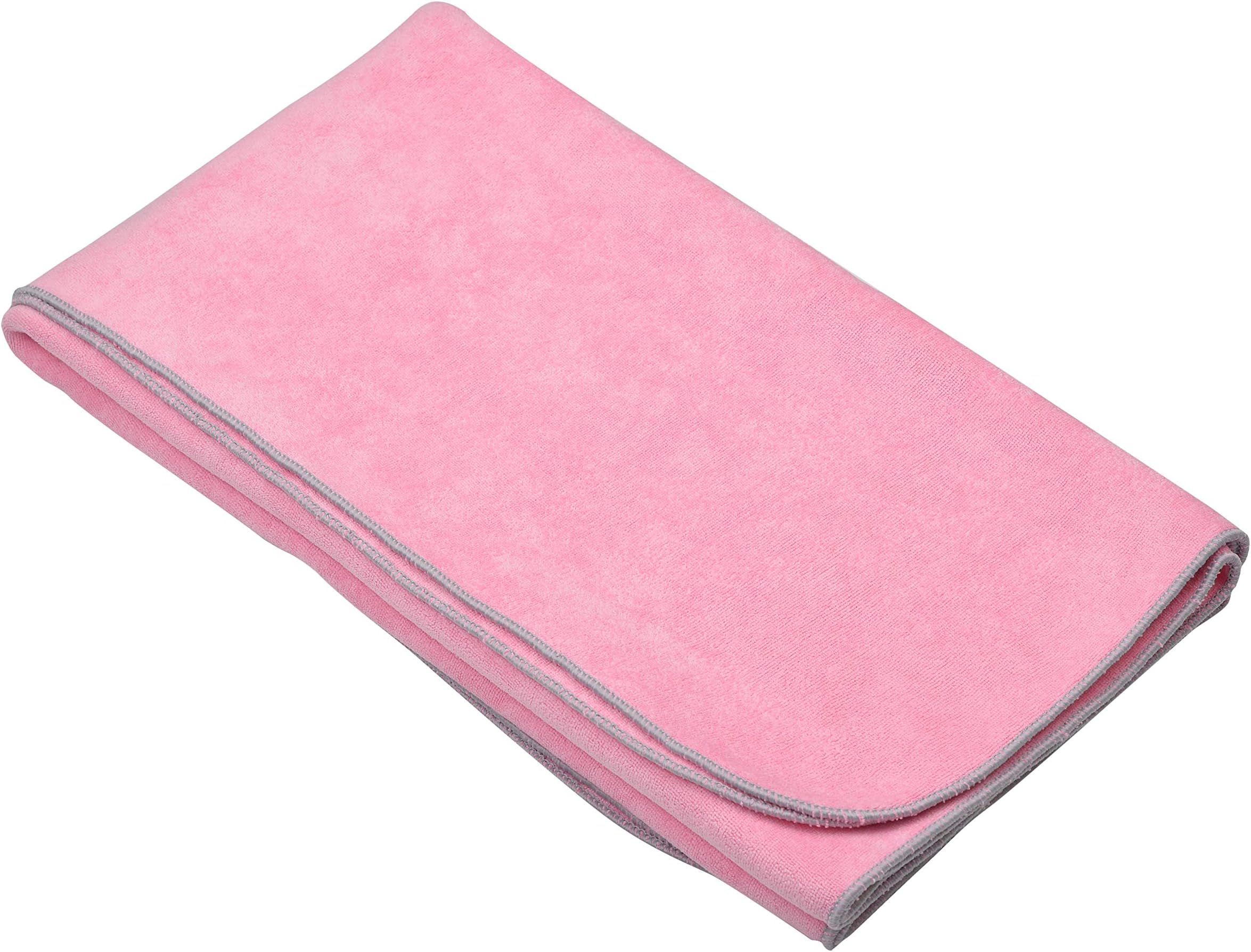 WEISSMULLER Quick Dry Microfibre Sports Towel, Large, Pink (80 x 130 cm)