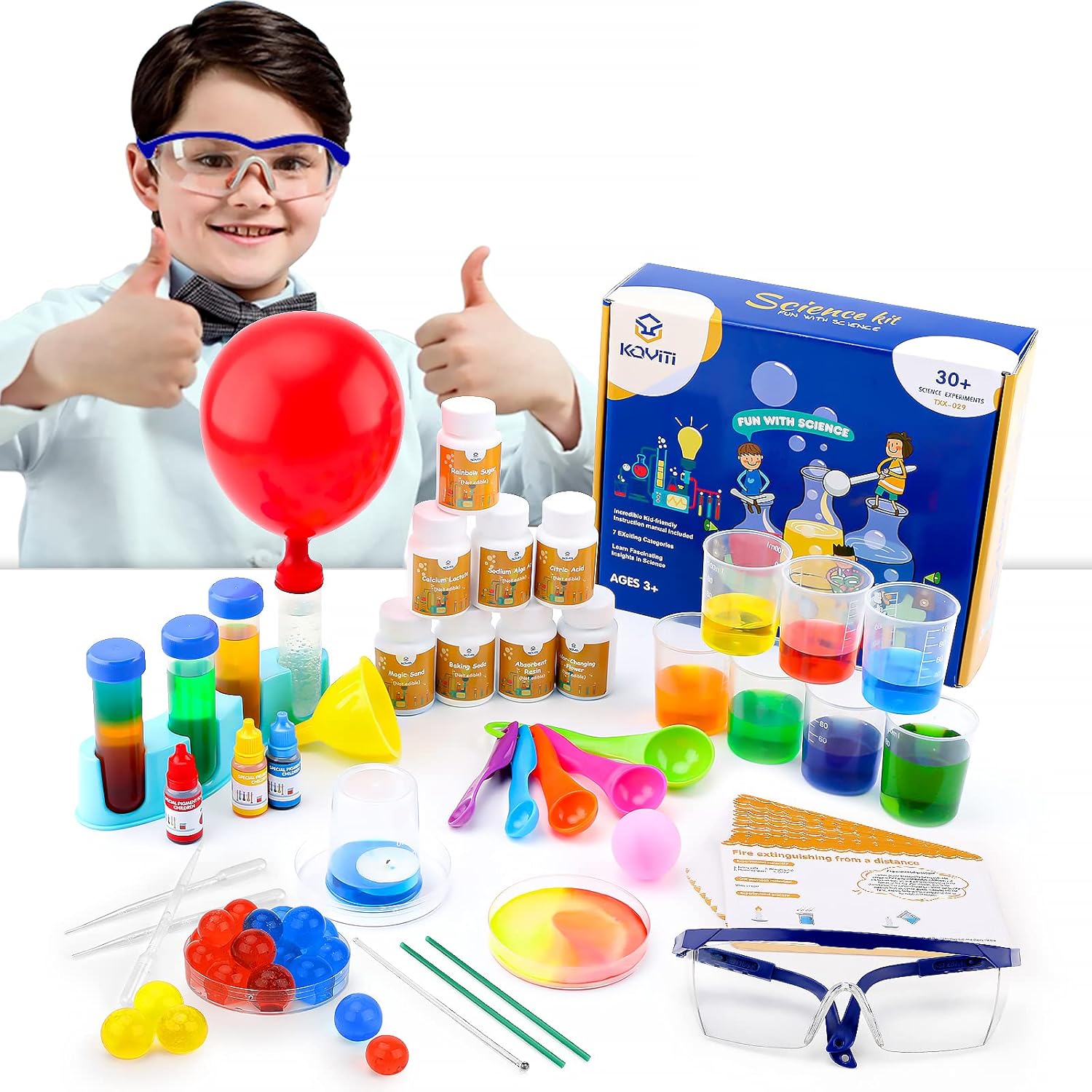 Koviti Science Kits Toys for 3 4 5 6 7 8 Year Old Boys - Toys for 5 Year Old Boys丨DIY STEM Educational Toys for Kids Age 8-12丨STEM Toys Birthday Gifts for Kids Boys and Girls: Toys & Games