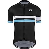 Coconut Ropamo CR Mens Cycling Jersey Short Sleeve Road Bike Shirt with 3+1 Zipper Pockets Breathable Quick Dry