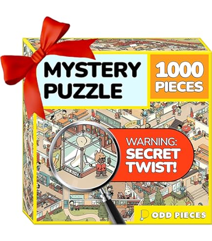Odd Pieces Jigsaw Puzzles 1000 Pieces With Storytelling - View #3