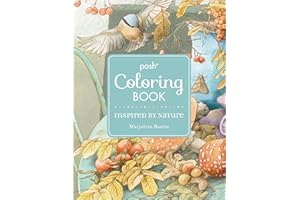 Posh Adult Coloring Book: Inspired by Nature (Posh Coloring Books)