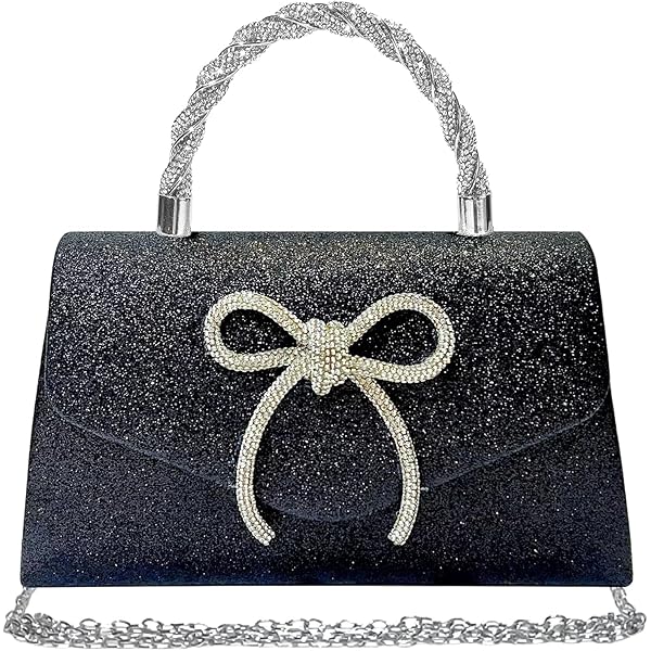 é ribbon 2way bijou satin gather bag é ribbon 2way bijou satin gather bag