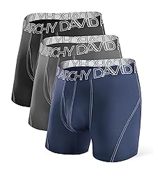 DAVID ARCHY Mens Underwear Mesh Quick Dry Boxer