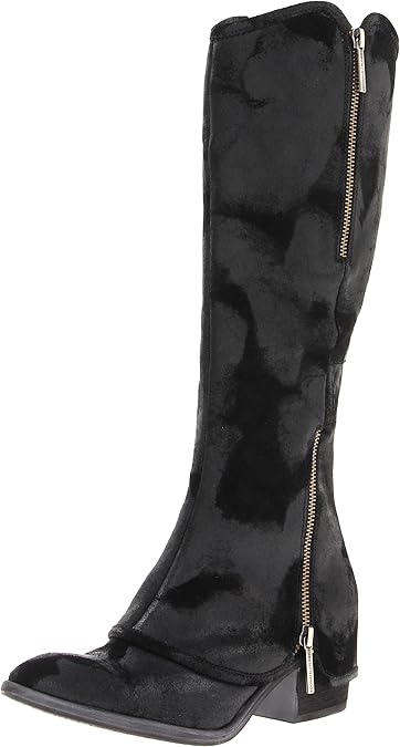 donald pliner black boots