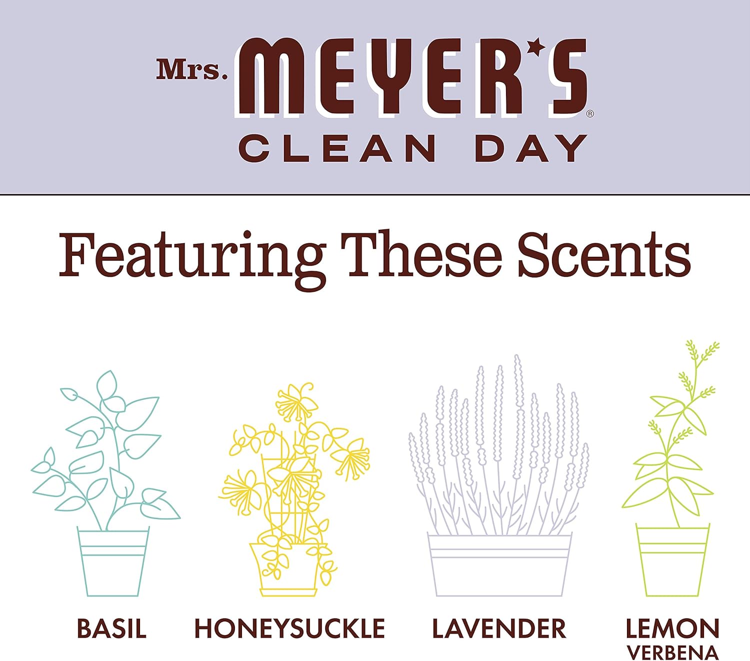 Mrs. Meyer's Clean Day Liquid Dish Soap, Cruelty Free Formula, Lavender Scent, 16 oz- Pack of 3: Health & Personal Care