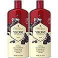 Old Spice Shampoo for Men, Charcoal Build-Up Removing, Volcano, 25.3 fl oz, Twin Pack