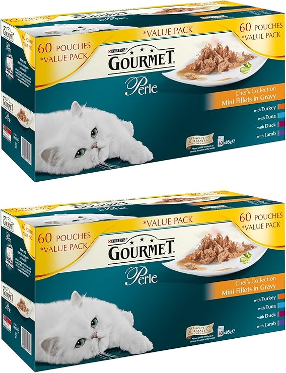 gourmet cat food 60 pack
