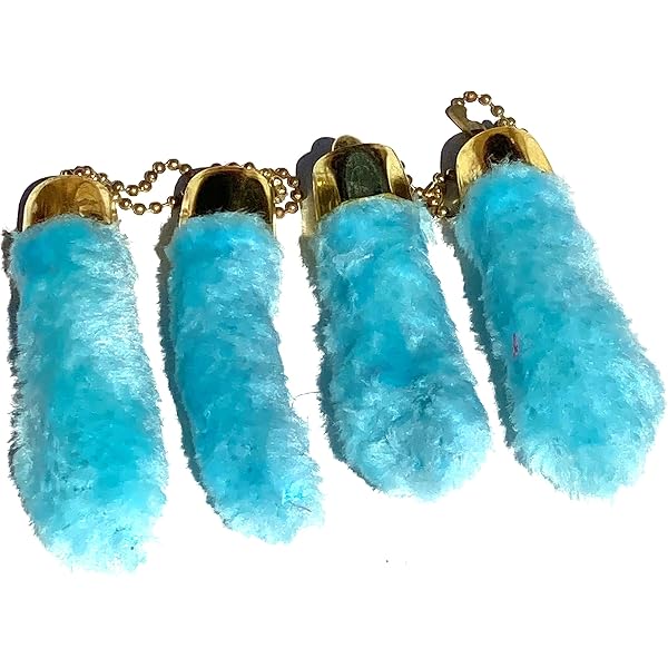 Pink Rabbit Foot Pink Rabbit Foot Good Luck Charm 4 Piece Set Pink Rabbit Foot Keychain ...