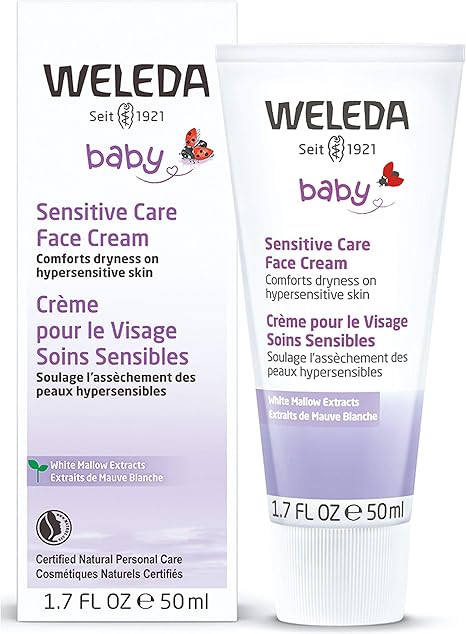 weleda sensitive care face cream baby