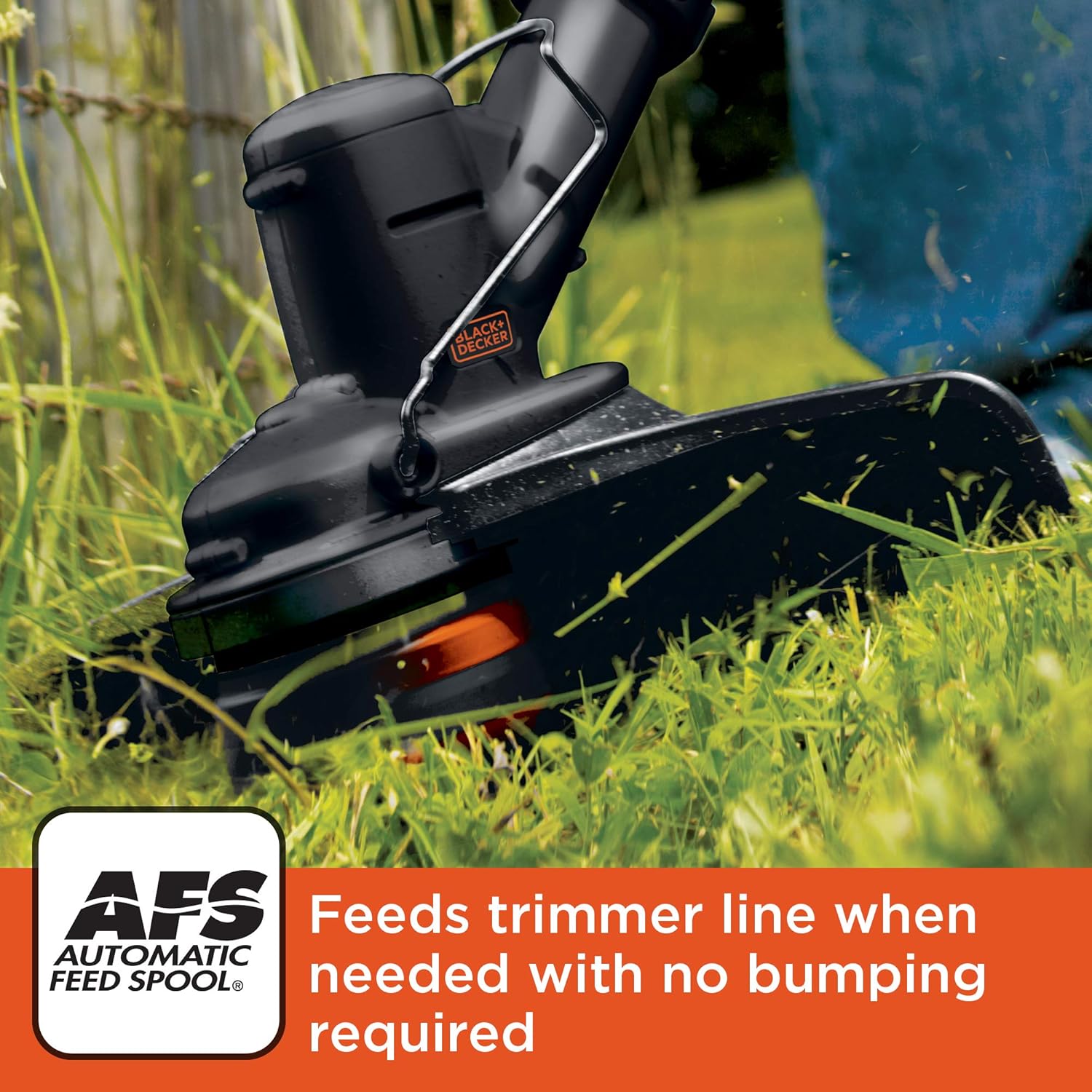 BLACK+DECKER (LST136) 40V Max String Trimmer / Edger, 13-Inch : Garden & Outdoor