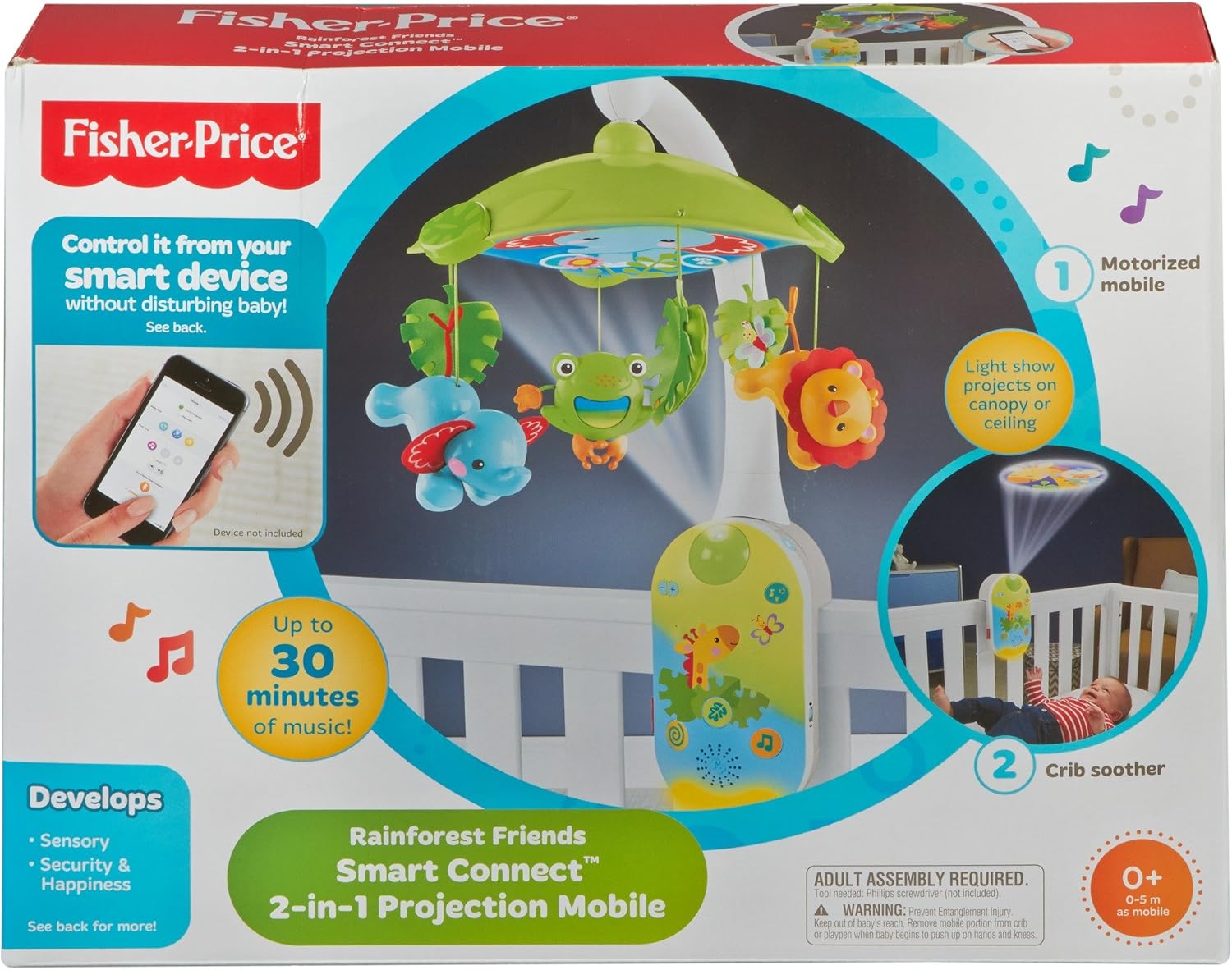 fisher price cot soother