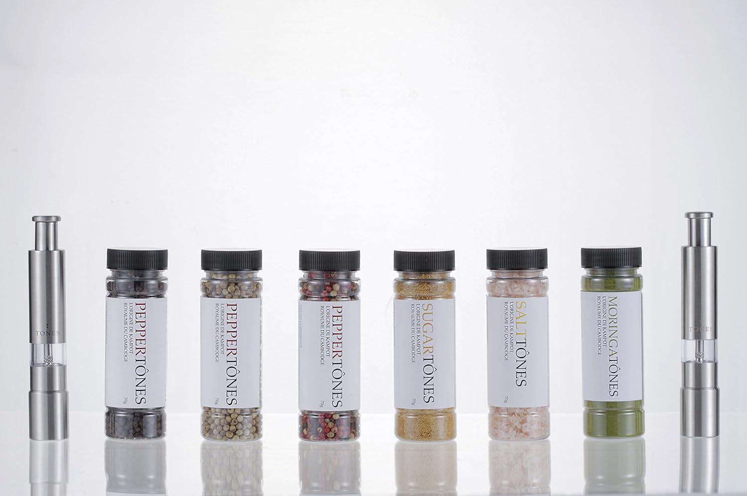 Peppertones Paris French Gourmet Himalayan Pink Salt Saltones Refill, 6oz(170g): Home & Kitchen